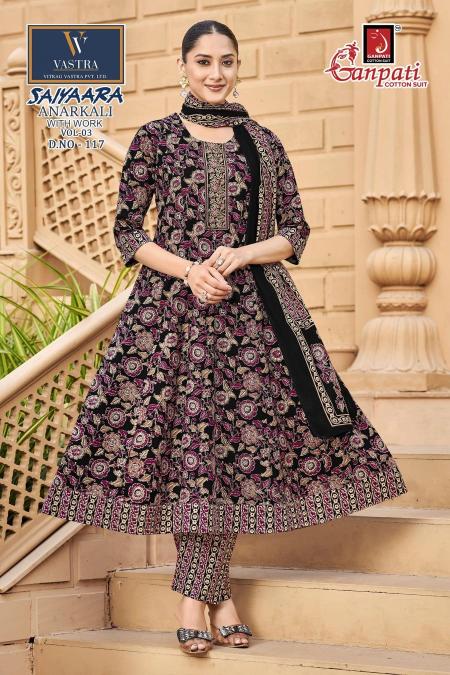 Ganpati saiyaara vol-3 wholesale market in hyderabad for western kurtis